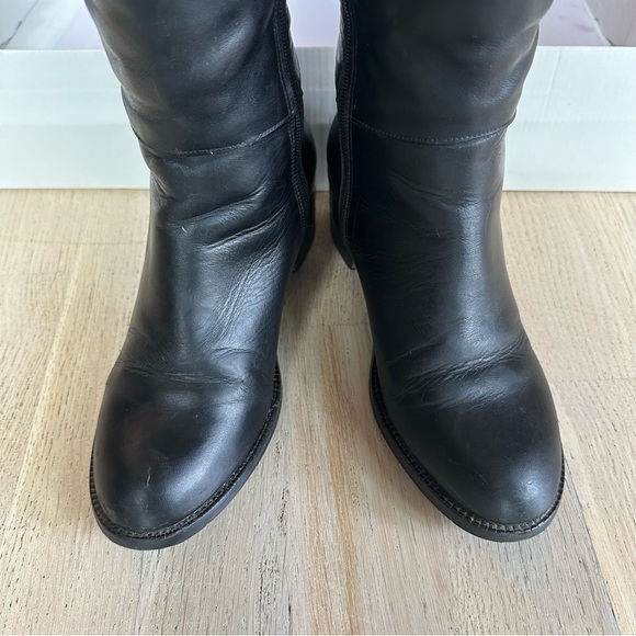 🇮🇹 Italian Tall Leather Boots 36 - Picture 6 of 13